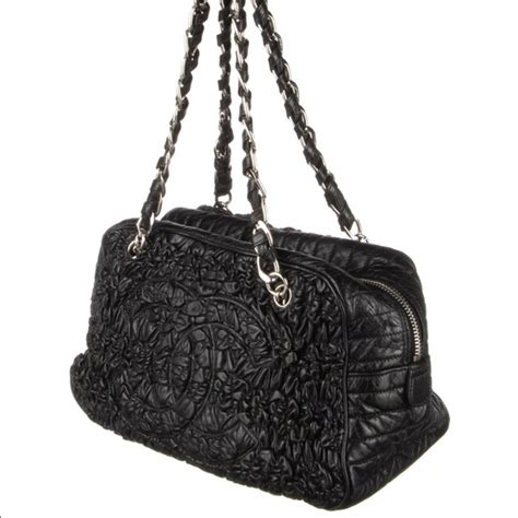 Chanel Astrakhan Bowler Bag 